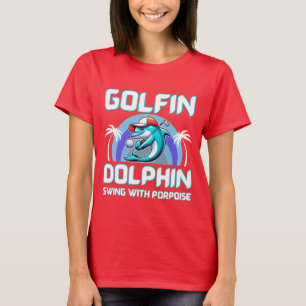 Dolphin Golf Shirt Geschenk für Papa