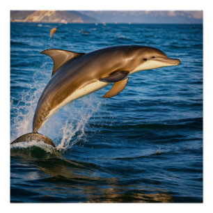 Dolphin Groove: Unterwasser-Tanz-Party Poster