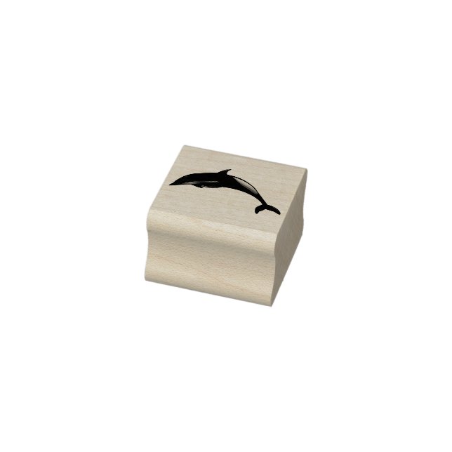 Dolphin Gummistempel (Stempel)