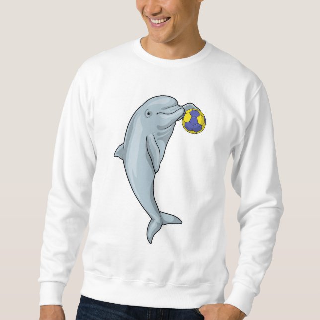Dolphin Handball Handball Handball Sweatshirt (Vorderseite)
