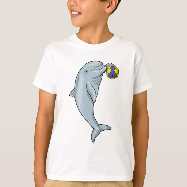 Dolphin Handball Handball Handball T-Shirt (Vorderseite)