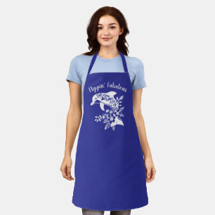 Dolphin-Hawaiian-Fisherman Core-Blue Schürze