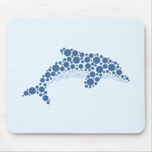 Dolphin in Dosen Mousepad