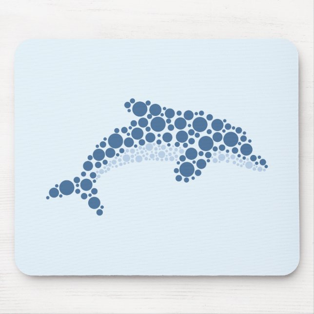 Dolphin in Dosen Mousepad (Vorne)
