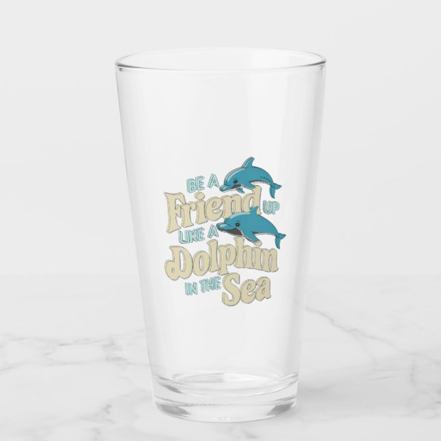 Dolphin Intelligence Glas (Vorderseite)