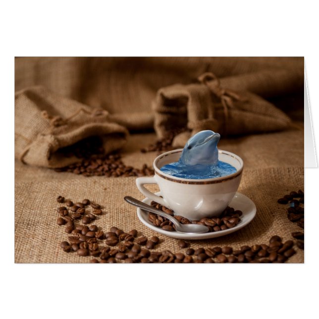 Dolphin-Kaffeebohnen (Vorderseite (Horizontal))