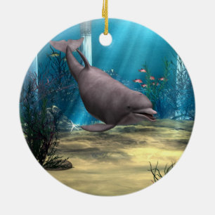 Dolphin Keramikornament