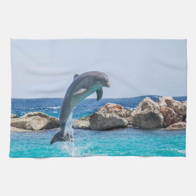 Dolphin Kitchen Handtücher (Horizontal)