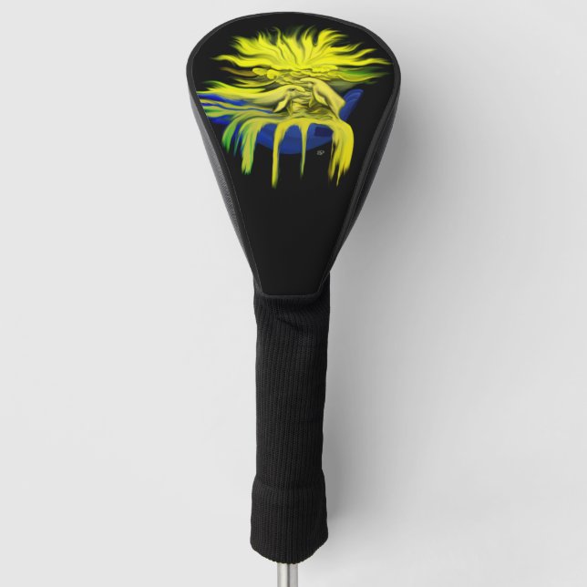 Dolphin-Liebe Golf Headcover (Vorderseite)