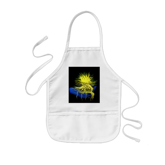 Dolphin-Liebe Kinderschürze (Vorne)