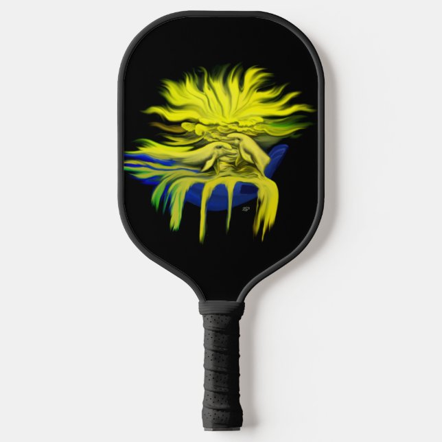 Dolphin-Liebe Pickleball Schläger (Vorderseite)