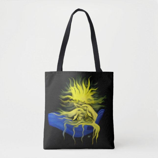 Dolphin-Liebe Tasche (Vorderseite)