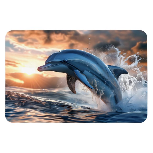 Dolphin Magnet (Horizontal)