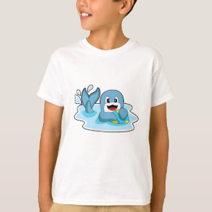 Dolphin mit Wasserpolo T-Shirt