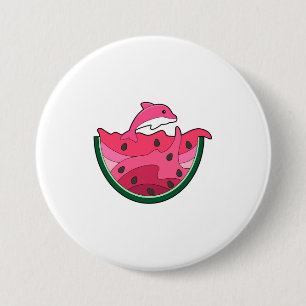 Dolphin mit Watermelon Button