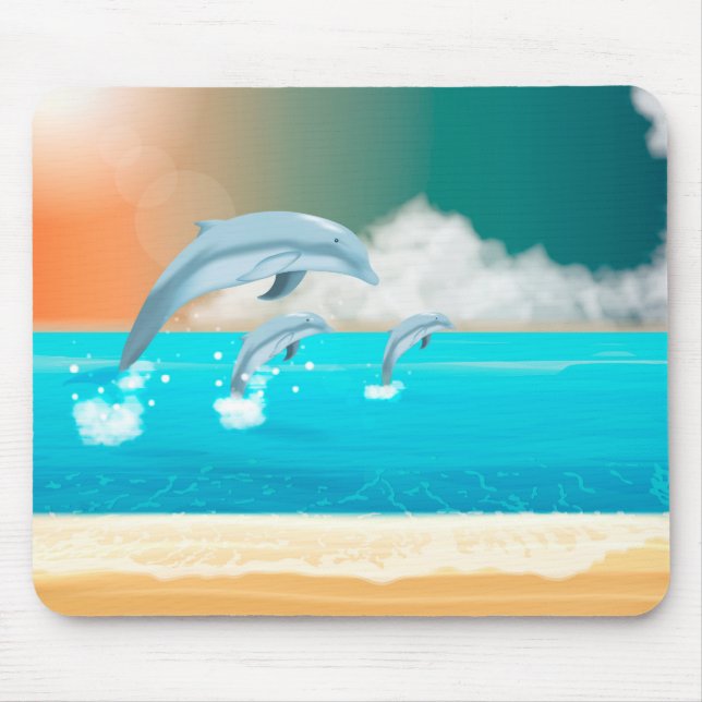Dolphin Mousepad (Vorne)