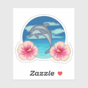 Dolphin Paradise Aufkleber