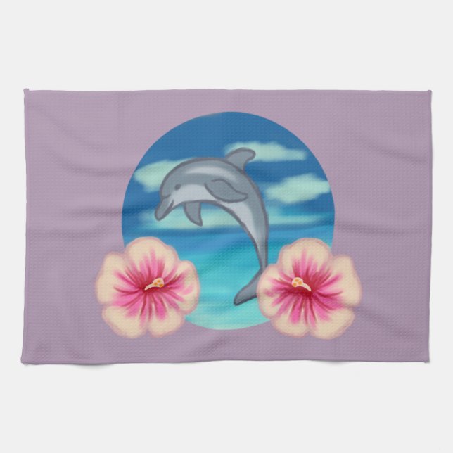 Dolphin Paradise Handtuch (Horizontal)