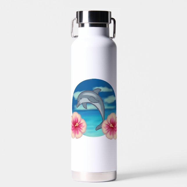 Dolphin Paradise Trinkflasche (Vorne)
