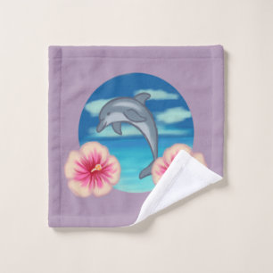 Dolphin Paradise Waschlappen