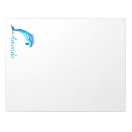 Dolphin Personalisiert Notizblock