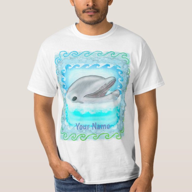 Dolphin Play  t-shirt (Devant)