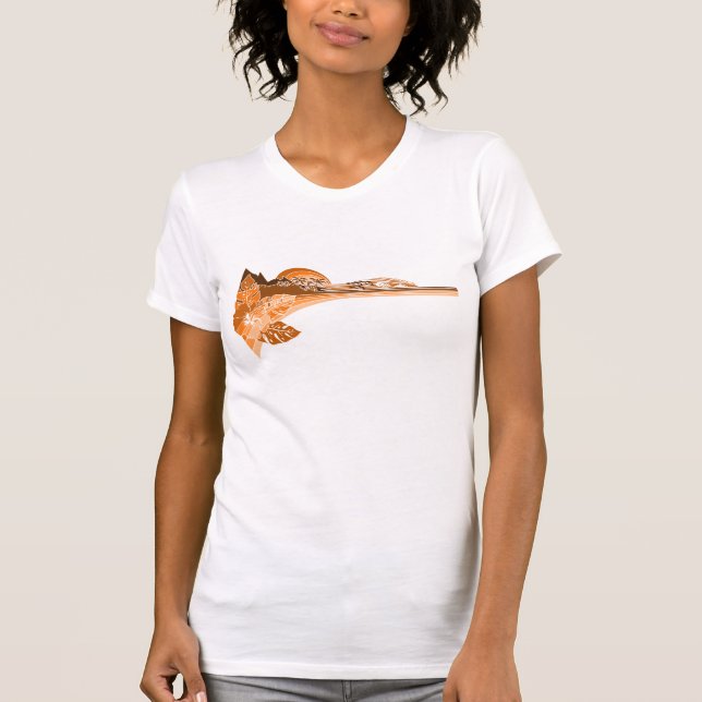 Dolphin Point Ladys T-Shirt (Vorderseite)