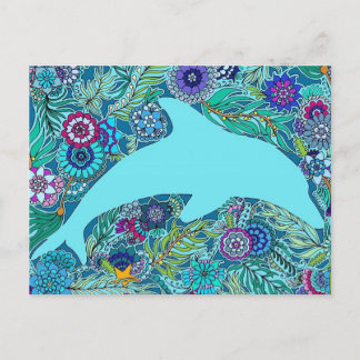 Dolphin Postkarte