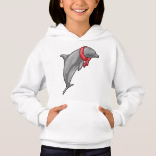 Dolphin Scarf Hoodie