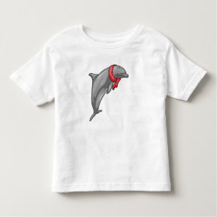 Dolphin Scarf Kleinkind T-shirt
