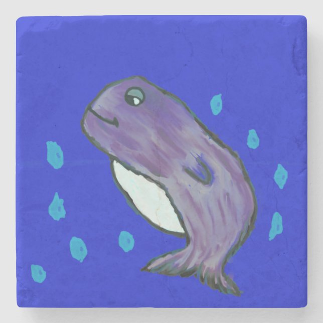 Dolphin Steinuntersetzer (Vorderseite)