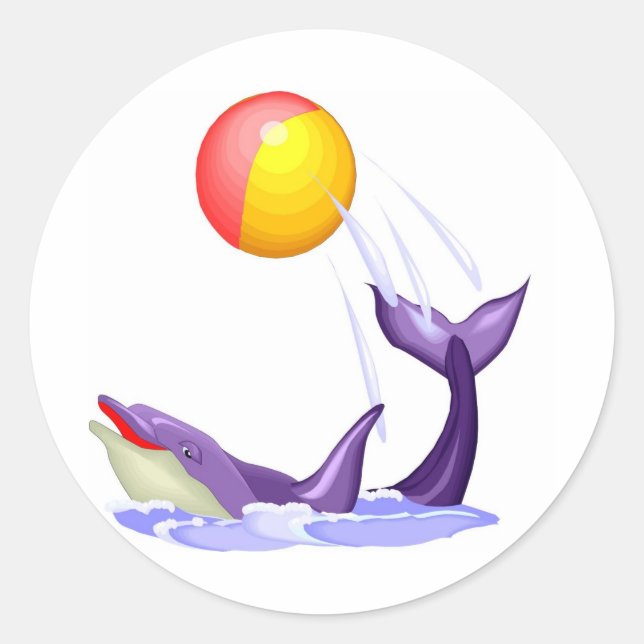Dolphin Stickers (Vorderseite)