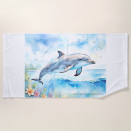 Dolphin Strandtuch