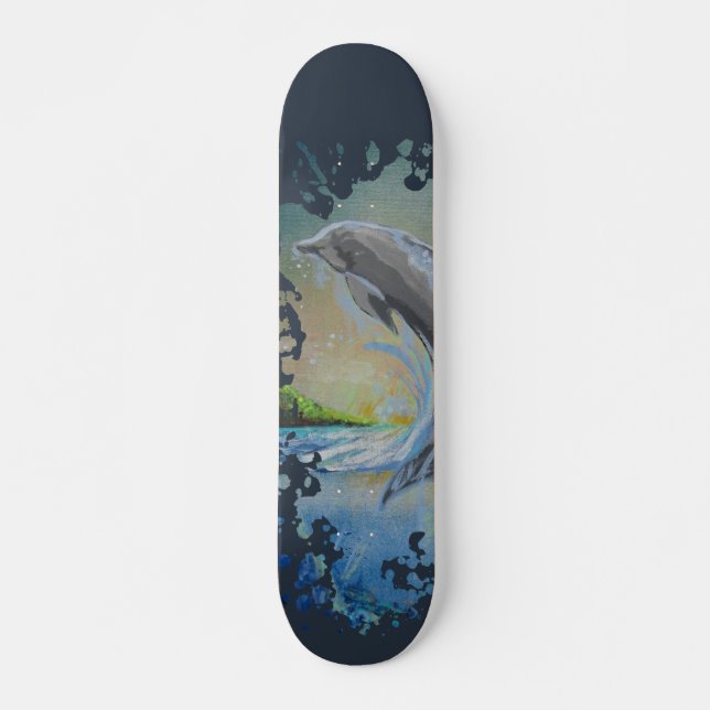 Dolphin Swim Skateboard (Vorne)