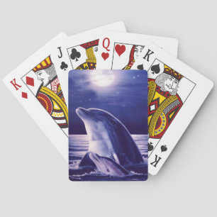 Dolphin und Baby Spielkarten
