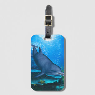 Dolphin Underwater Gepäckanhänger