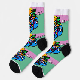 Dolphin wave  socken