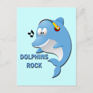 DOLPHINS ROCK POSTKARTE