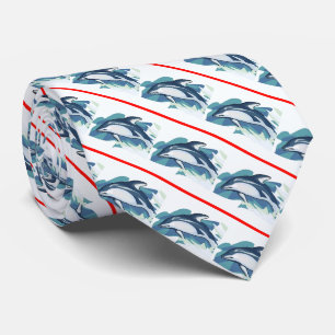 Dolphins Sports Football Basket Baseball Cravate