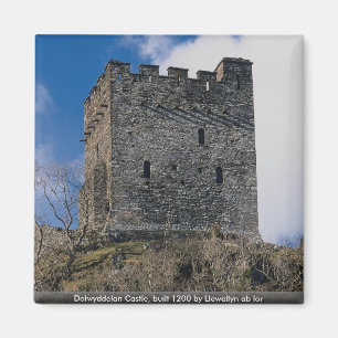 Dolwyddelan Schloss, errichtet 1200 durch Magnet
