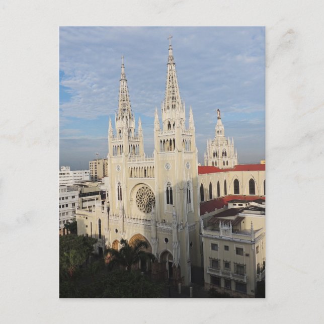 Dom am Morgen - Guayaquil - Ecuador Postkarte (Vorderseite)