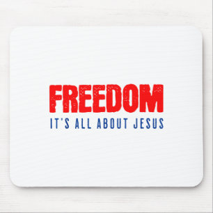 Dom, es geht um Jesus, christlicher Patriot Mousepad