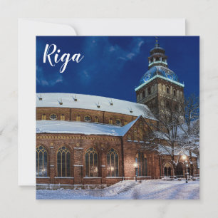 Dom Kathedrale am Kuppelplatz in Riga, Lettland