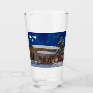 Dom Kathedrale am Kuppelplatz in Riga, Lettland Glas