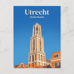Dom Tower Niederlande Postkarte