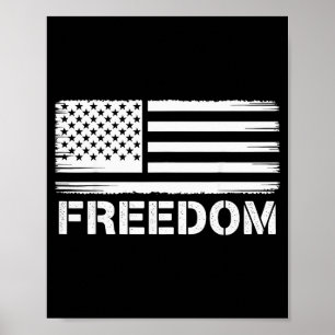 Dom Vintage Amerika Flagge Poster