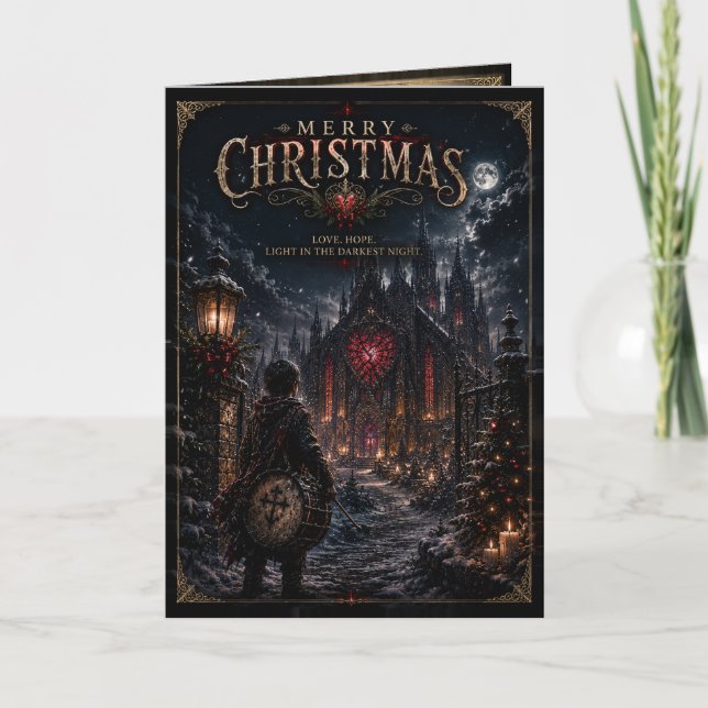 DOM WEIHNACHTSKARTE FEIERTAGSKARTE (Vorderseite)