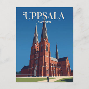 Dom zu Uppsala Schweden Postkarte