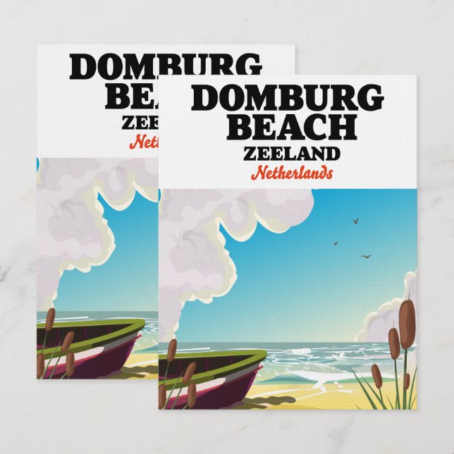 Domburg Beach Zeeland Domburg Beach (Vorne/Hinten)