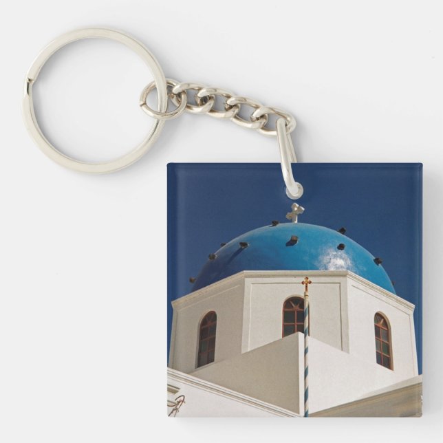 Dôme bleu, Santorin, Grèce (Devant)